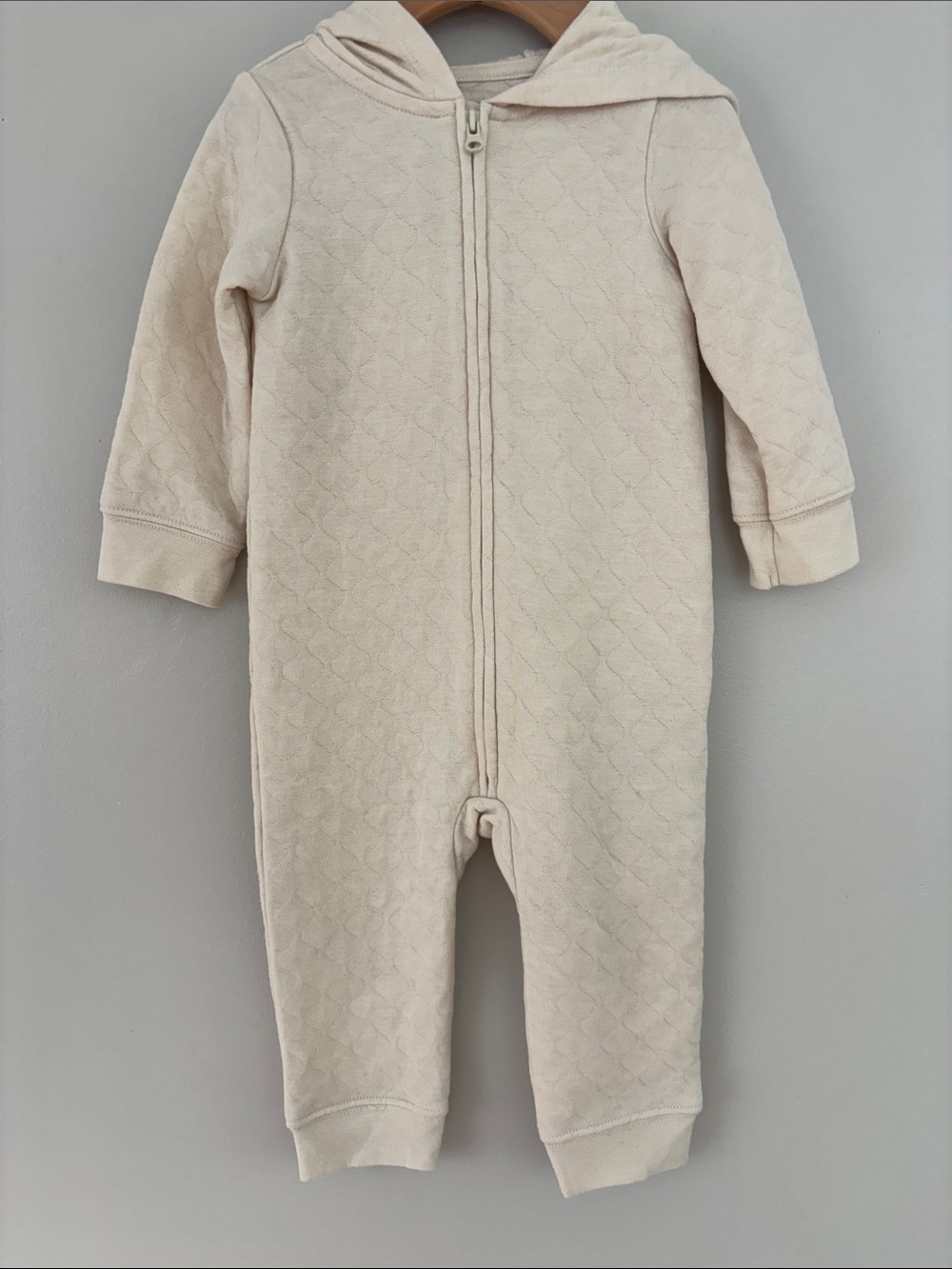 Carter’s Baby Hooded Bear Jumpsuit 12M